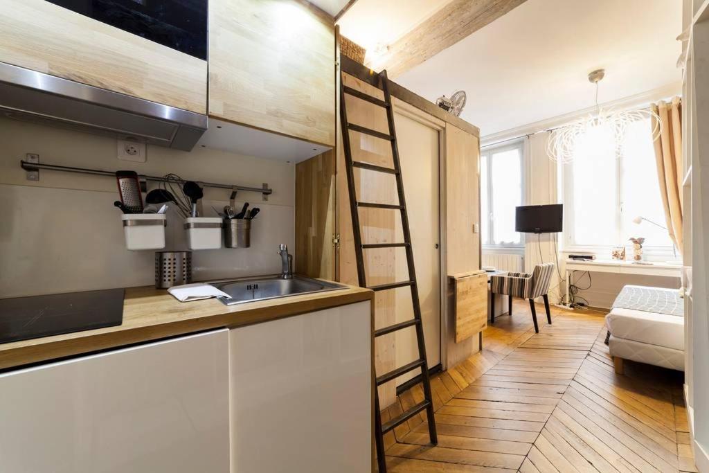 Studio Cosy En Centre Ville Aux Cordeliers Ail ليون المظهر الخارجي الصورة